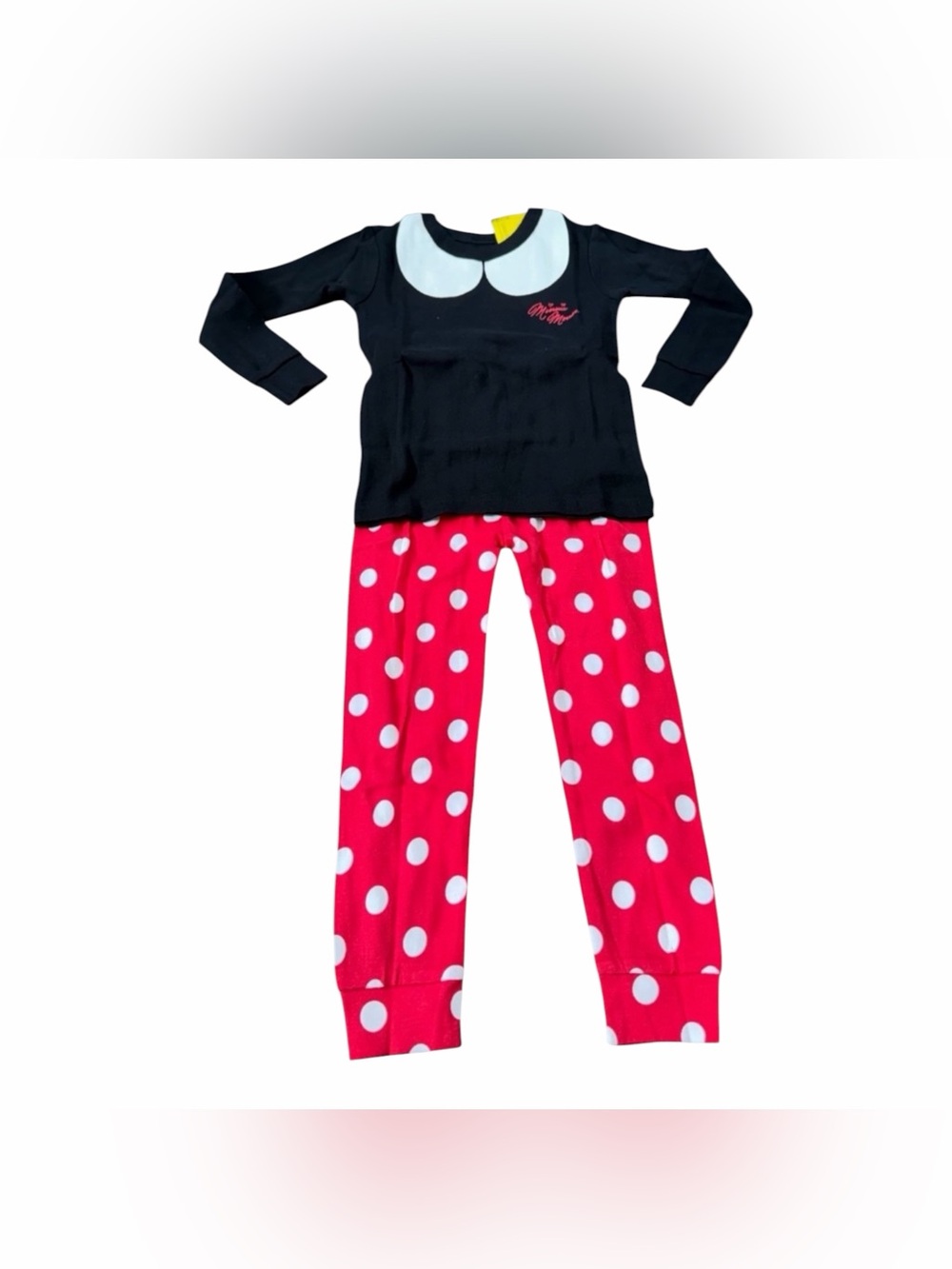 Gap Disney Girls Size 5T Red Black Minnie Mouse Outfit Costume Or Pajamas NEW